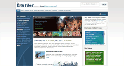 Desktop Screenshot of dnafiles.org
